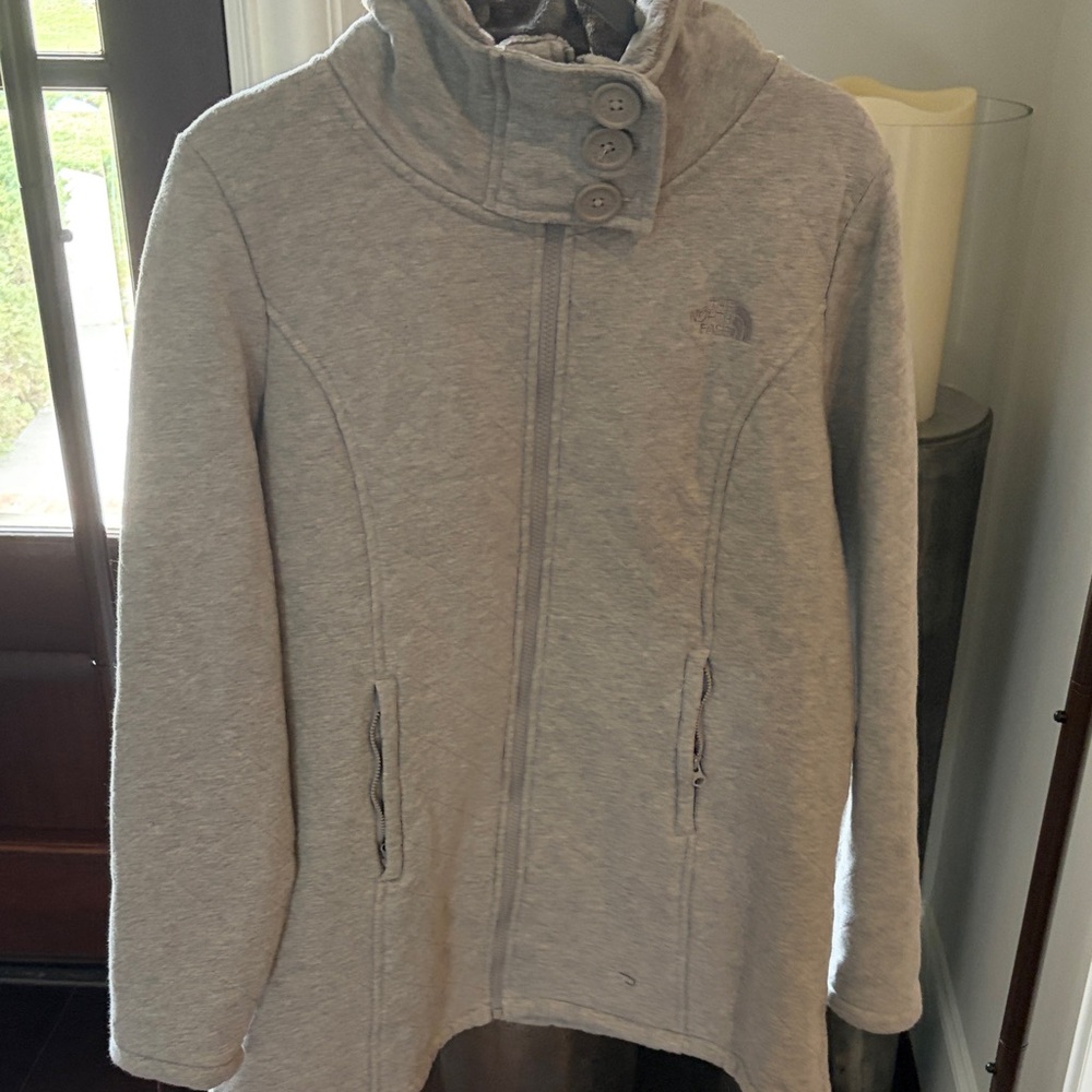 The North Face Women's Light Gray Ski Jacket